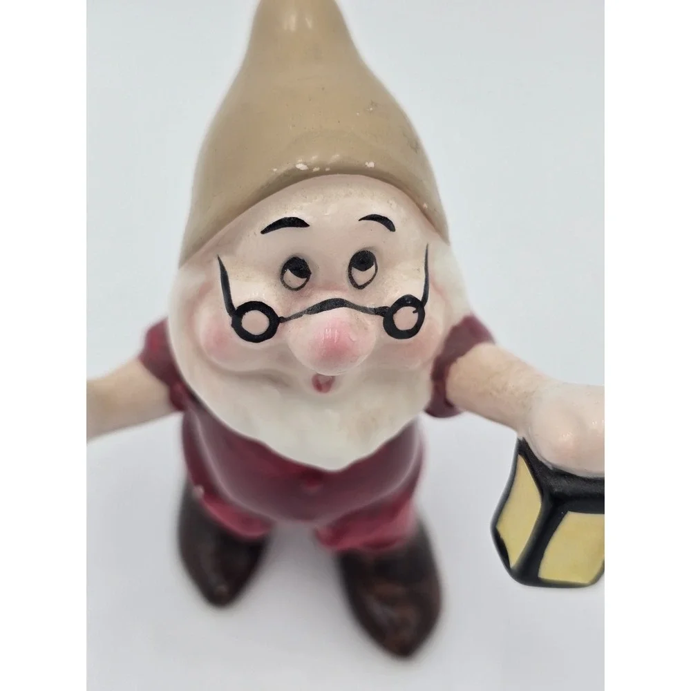 Vintage Disney Japan Ceramic Snow White & the Seven Dwarfs Doc 3